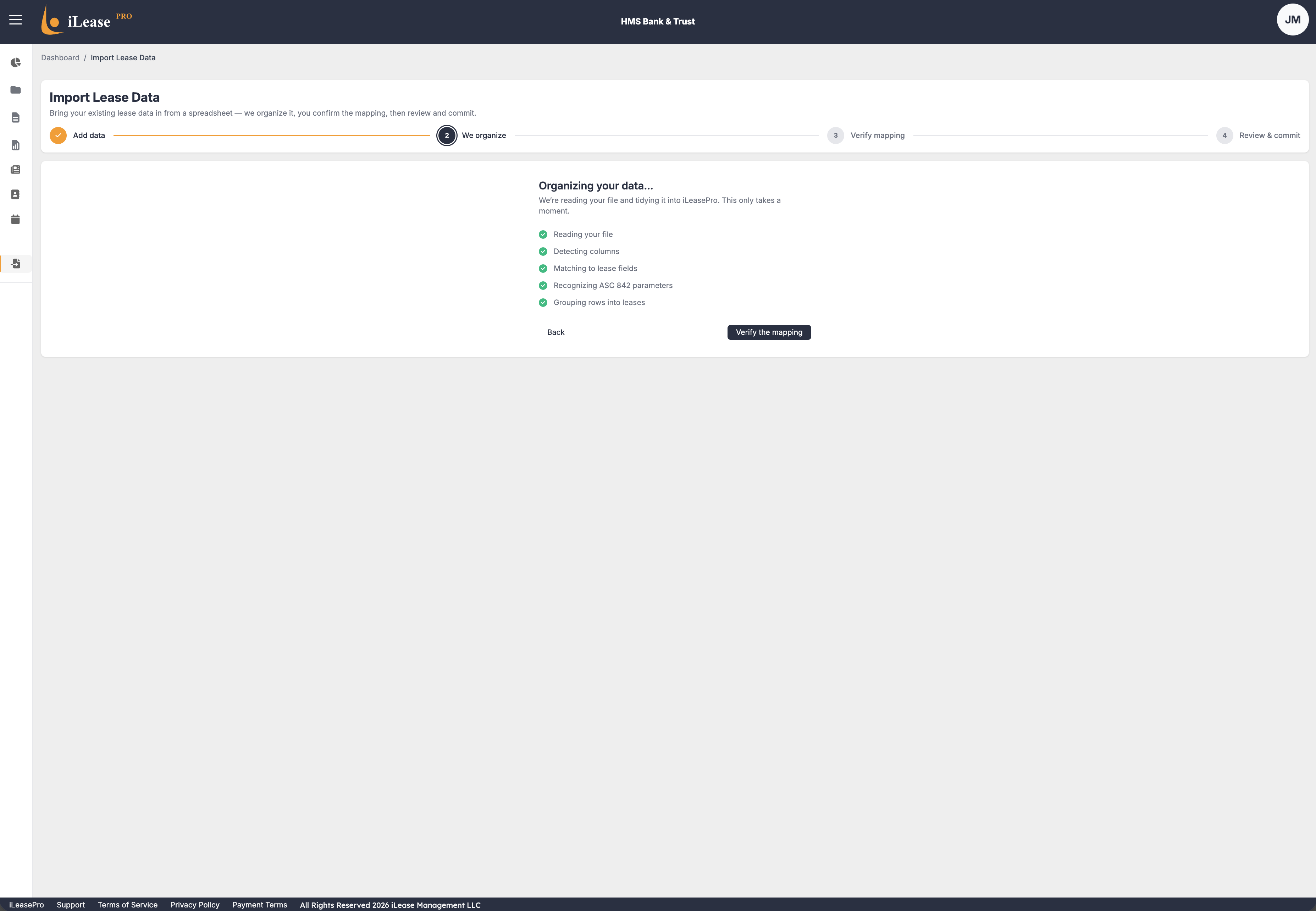 iLeasePro V2 Review & Field Mapping screenshot