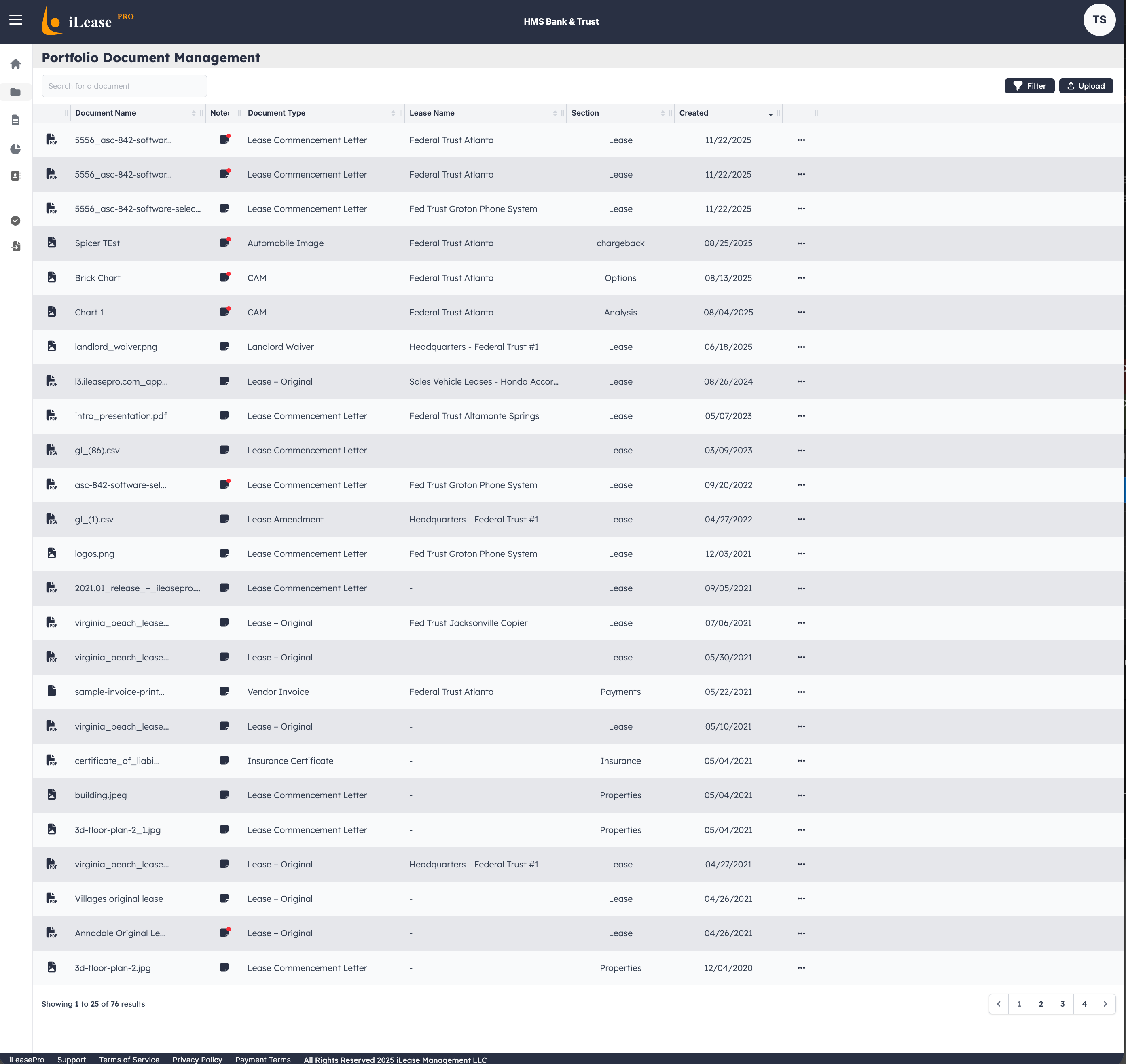 iLeasePro Document Management